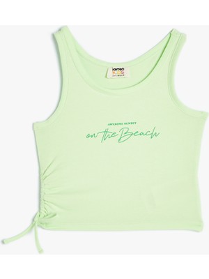 Koton Shirred Detail Tank Top