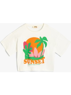 Koton Cotton Printed T-Shirt