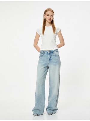 Koton Basic Tişört Kısa Kollu Bisiklet Yaka Slim Fit