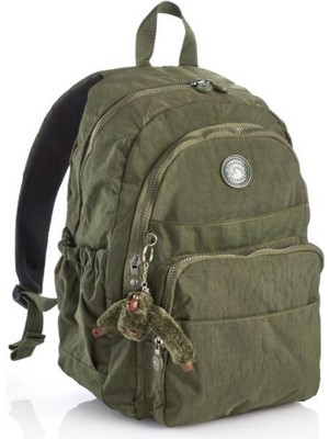 Hedgebag Kırınkıl Sırt Çantası Haki Yeşil 2 Göz HB 240-10