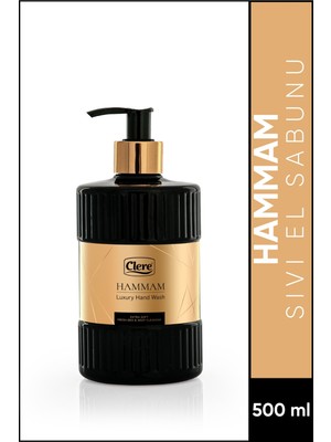 Clere Luxury Hammam Sıvı El Sabunu