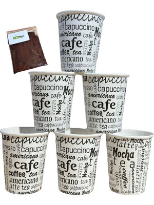 Goffim 7 Oz Karton Bardak + Kahve