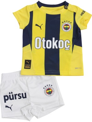 Puma Fenerbahçe 2024/2025 Yeni Sezon Çubuklu Babyset