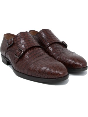 Trust Shoes Monk Strap Erkek Klasik Ayakkabı