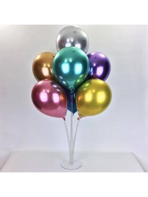 Parti Dükkanım Krom Balonlu Balon Standı
