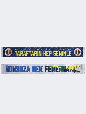 Fenerbahçe Unısex Sonsuza Dek Fenerbahçe Şal