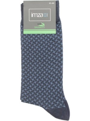 Koyu Lacivert Düz Bambu Çorap 1060240103