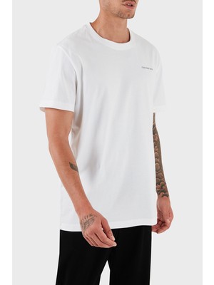 Calvin Klein Pamuklu Regular Fit T Shirt J30J325679YAF Erkek T Shirt J30J325679 Yaf