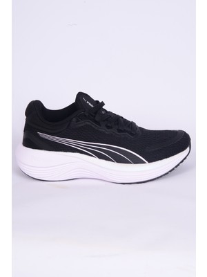 Puma 378776-13 Scend Pro Fileli Yüksek Taban Rahat Ortopedik Taban Esnek Hafif Siyah-Beyaz Günlük Unisex Spor Ayakkabı