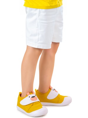 Kiko Kids Winni Cırtlı Erkek Bebek İlk Adım Ortopedik Günlük Ayakkabı
