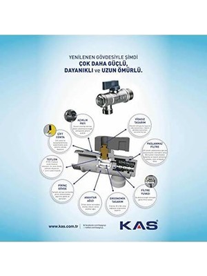 Kas Filtreli Taharet Musluğu