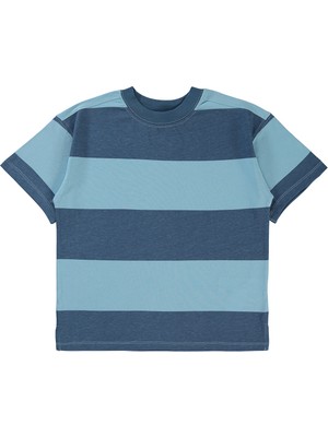 Civil Boys Erkek Çocuk Tişört 6-9 Yaş Indigo