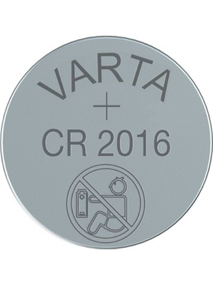 Varta CR2016 Lityum Pil (2li Paket I)