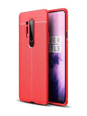 Techno Guru One Plus 8 Pro Deri Desenli Yüksek Koruma Sağlayan Niss Premium Silikon Kılıf