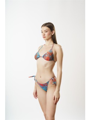 Louren B1812 Taşlı Küçük Üçgen Bikini Tk