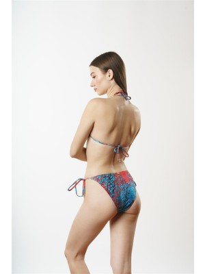 Louren B1812 Taşlı Küçük Üçgen Bikini Tk