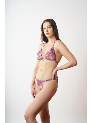 B1843 Kaplı Üçgen Bikini Tk