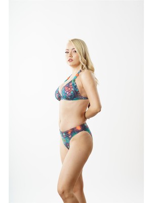 B1850 Boş Kaplı Üçgen Bikini Tk