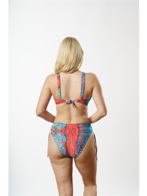 Louren B1811 Taşlı Geniş Üçgen Bikini Tk