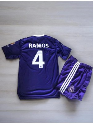 Arena Spor 21 Ramos 2017 Real Madrid Mor Çocuk Forma