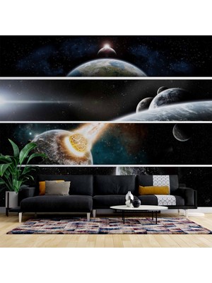 Duvar Kağıdı Baskı Galaksi Duvar Kağıdı