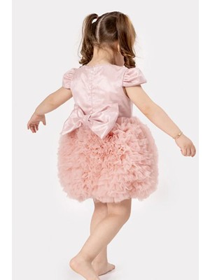 Modaviki Balon Elbise Somon MDVK124