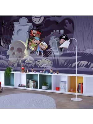 Duvar Kağıdı Baskı Hallowen Çocuk Odası Duvar Kağıdı