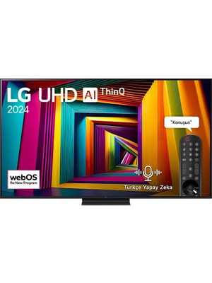 LG 55UT9100 55" 139 Ekran Uydu Alıcılı 4K Ultra HD Smart LED TV
