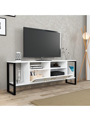 SVR Design Svr Tv Ünitesi Beyaz-Gold