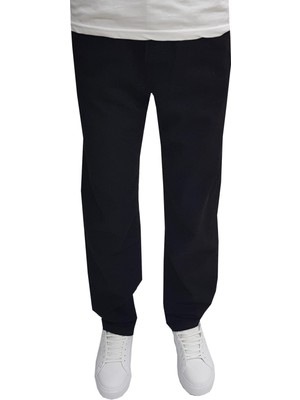 Denim Loni Enerjin Denim Siyah Baggy Jean Pantolon-6683