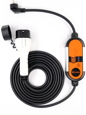 Yasomi 3.6kW 220V Ev Tipi Elektrikli Araç Şarj Cihazı (48 Ay Garantili)