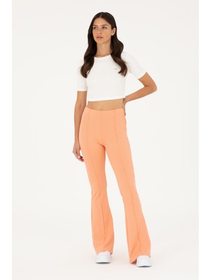 U.S. Polo Assn. Kadın Somon Eşofman Altı 50286255-VR047