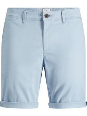 Jack & Jones Jpstbowıe Jjshorts Solıd Sa Sn Erkek Mavi Şort - 12165604