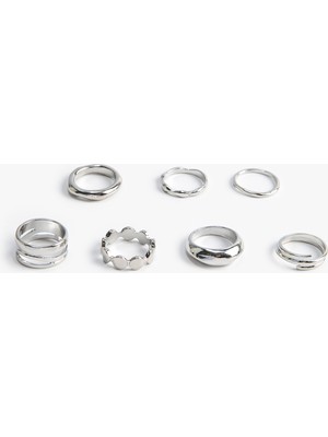 Koton Çoklu Yüzük Seti Çinko Alaşım