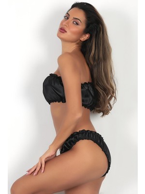 Doremi Dolgusuz Saten Askısız Bralet TAKIM-23516