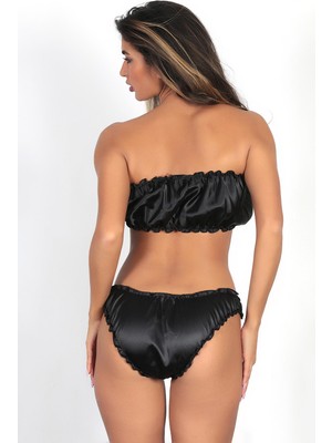 Doremi Dolgusuz Saten Askısız Bralet TAKIM-23516