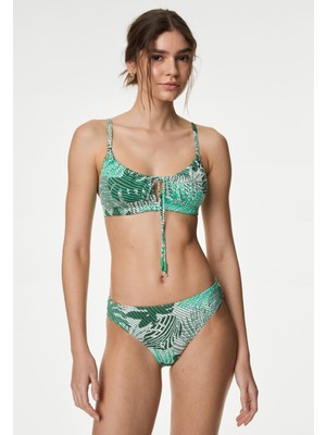 Marks & Spencer Yüksek Bel Desenli Bikini Altı