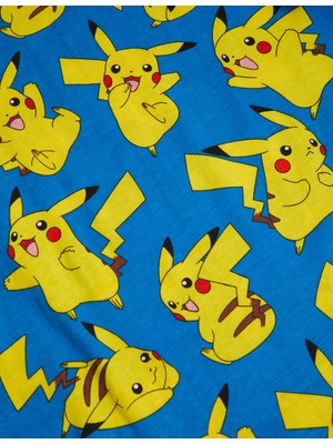 Marks & Spencer Saf Pamuklu Şortlu Pokémon™ Pijama Takımı