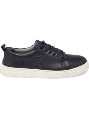 Tergan Lacivert Deri Erkek Sneaker - E24I1AY56609-A31