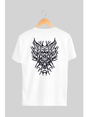 Bargan Giyim Pig Şeytan Silüet Ön Arka Tasarım Tshirt