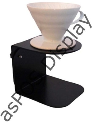 Aspos Display Yükseklik Ayarlı Pour Over V60 Dripper Standı Filtre Kahve Demleme Sehpası