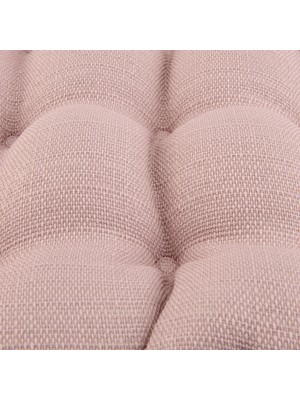 Evidea Soft Piazza Sandalye Minderi - Pembe - 40X40 cm