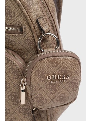 Guess Kadın Power Back Kahverengi Sırt Çantası