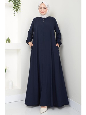 Hafsa Mina Mevlana Ferace Lacivert HM2153