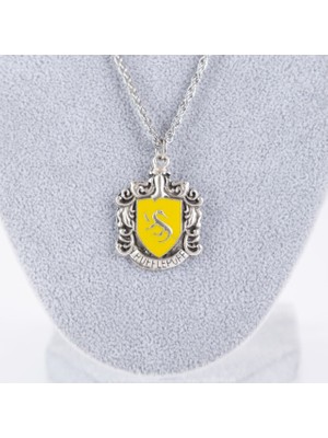 Herşey Nota Harry Potter Kolye Çelik Kolye Gryffindor Hufflepuff Ravenclaw Slytherin