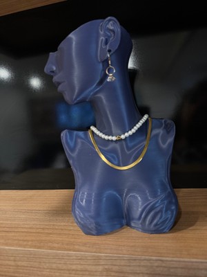 3desen Dekoratif Takı Mankeni Teşhir Standı 25 cm Orta Boy