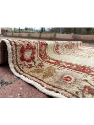 DesignEv 140X232 cm El Dokuma Eski Türk Büyük Halı Oryantal Desenli Oturma Odası Kilim