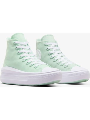 Converse Chuck Taylor All Star Motion Platform Stars Kadın Yeşil Sneaker A08100C.319