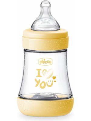 Chicco Perfect5 P5 Antikolik Biberon 150ML Yavaş Akış Sarı Polipropilen Malzeme ile Huzurlu Beslenme