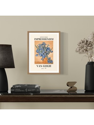 Decotorium Çerçeveli Tablo Flower Market Serisi Mdf Tablo FLO/014